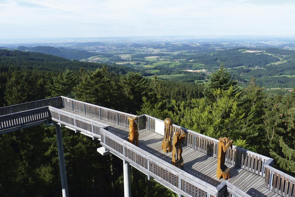 Landgasthof Zum Hirschenstein, Pension Garni Sankt Englmar Dış mekan fotoğraf